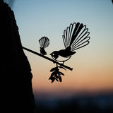 Piwakawaka (Fantail) and Baby - Large